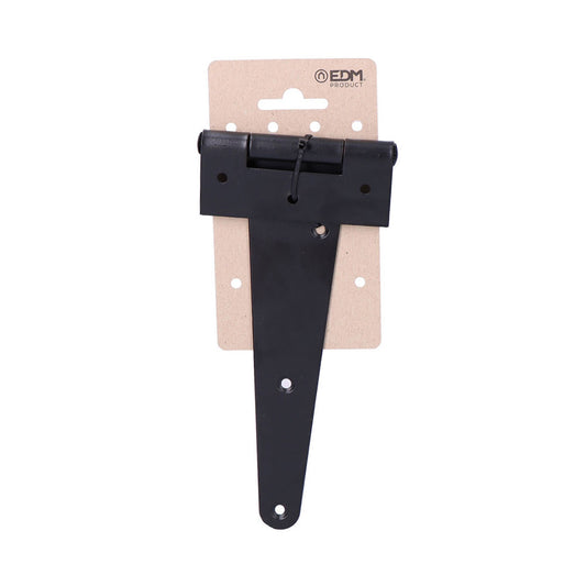 DobradiÃ§a em t 185 x 90 mm ferro preto epÃ³xi_0