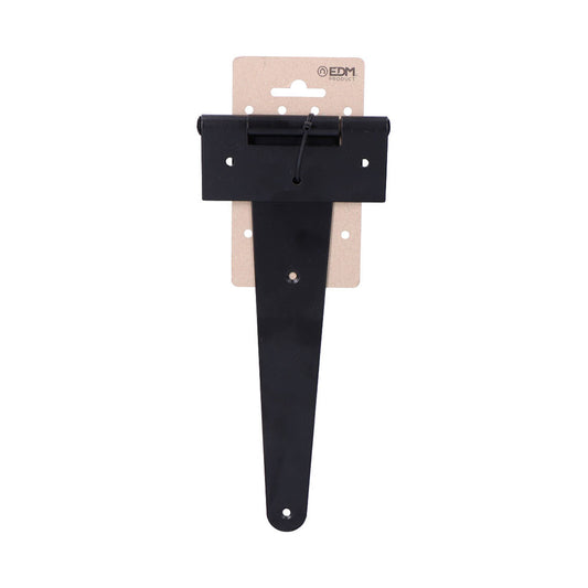 DobradiÃ§a em t 300 x 110 mm ferro preto epÃ³xi_0