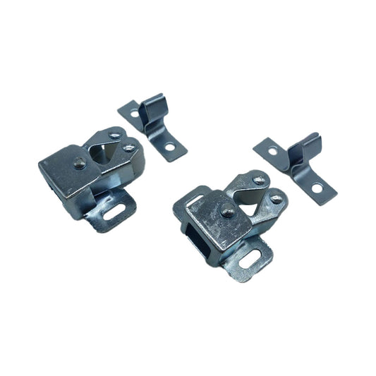 Pack 4 uds. fecho batente rolamento borracha 0,8 mm zinco_0