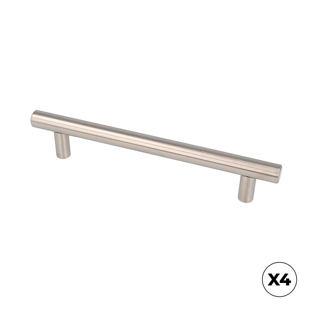 Puxador para mÃ³vel tipo asa, modelo 891h, de aÃ§o inoxidÃ¡vel com acabamento nÃ­quel acetinado, 128 mm, blister 4 un_0