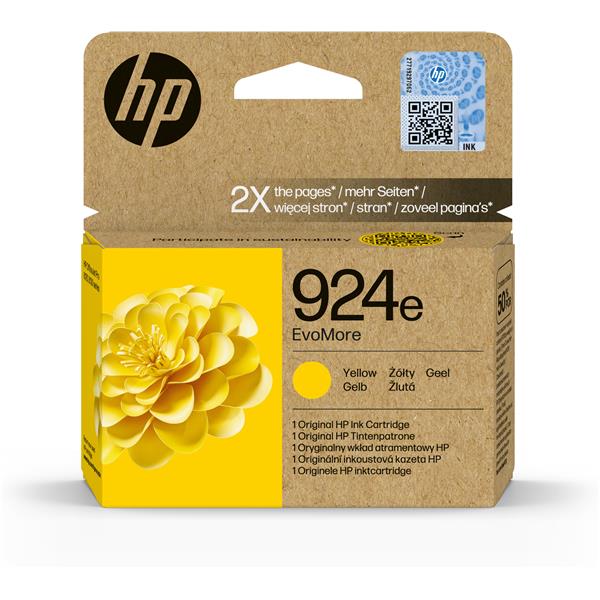 HP Cartucho de Tinta Original EvoMore 924e amarilla_1