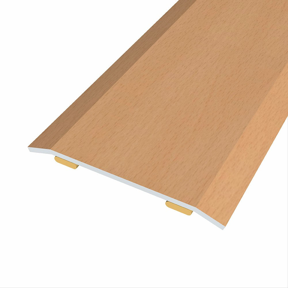 Junta de aÃ§o para mesmo nÃ­vel, 40 x 3,5 mm, adesiva, flooring, faia clara, 83 cm_0