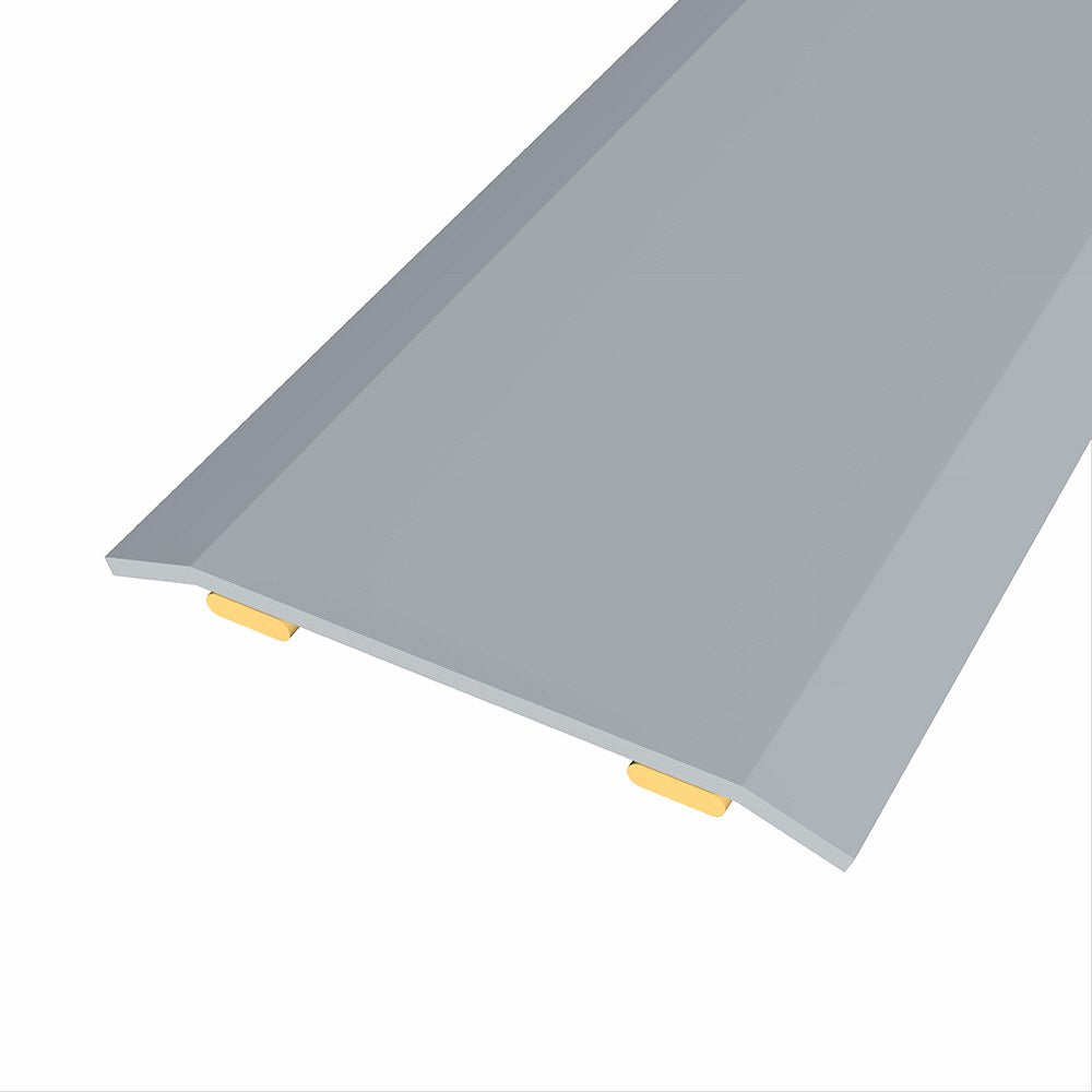 Junta de aÃ§o para mesmo nÃ­vel, 40 x 3,5 mm, adesiva, flooring, inox, 166 cm_0