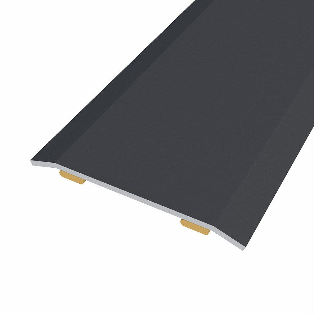 Junta de aÃ§o para mesmo nÃ­vel, 40 x 3,5 mm, adesiva, flooring, preta, 166 cm_0