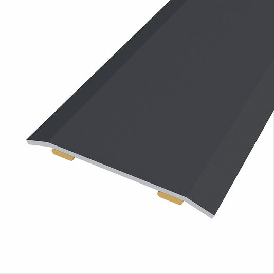 Junta de aÃ§o para mesmo nÃ­vel, 40 x 3,5 mm, adesiva, flooring, preta, 166 cm_0
