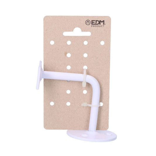 Suporte para corrimao branco 3 parafusos edm_0