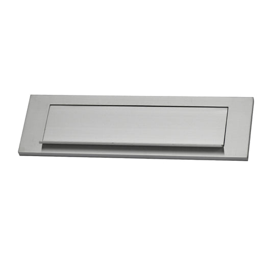 Placa para correio para porta em alumÃ­nio 25,2 x 7,5 cm_0