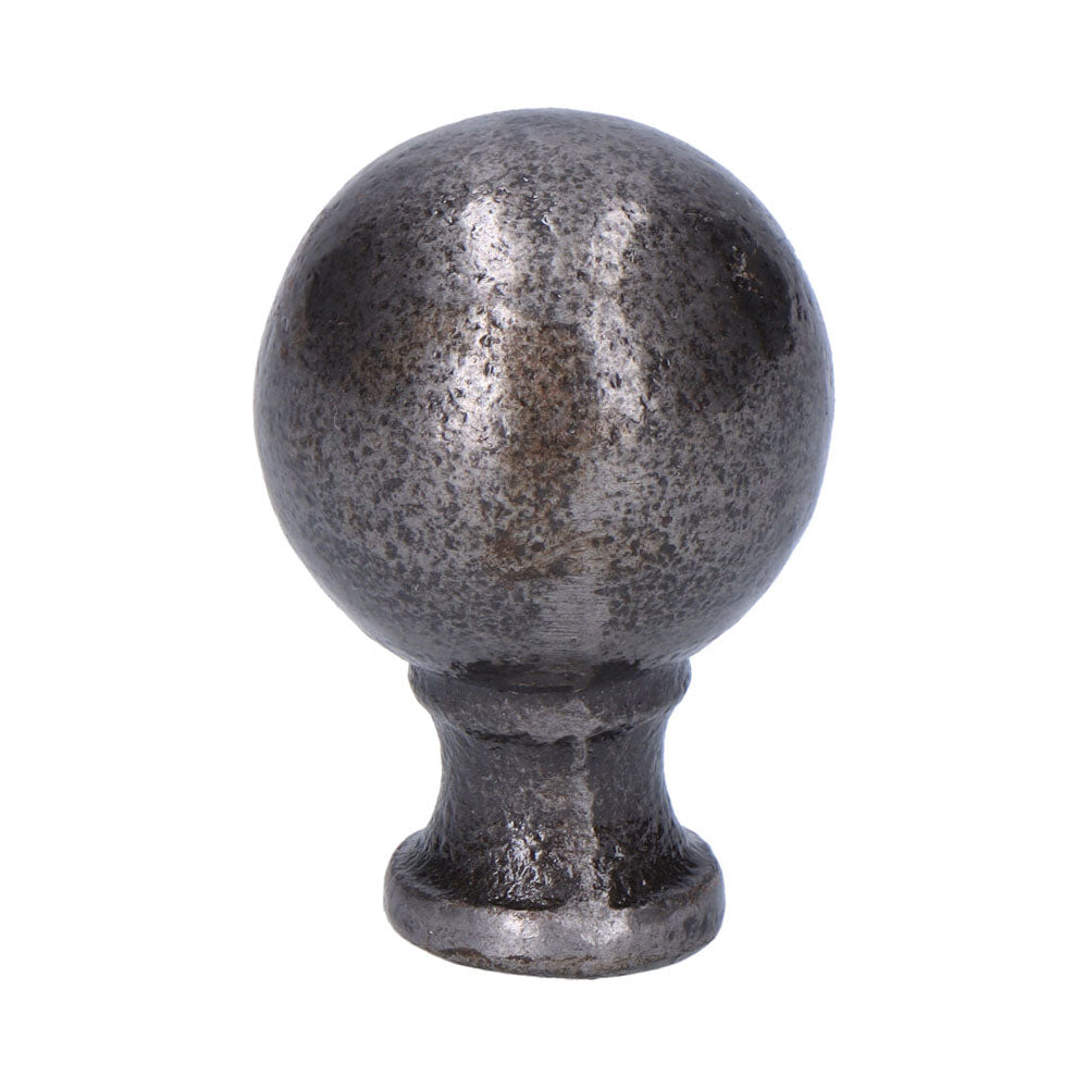 Puxador bola em ferro antigo 25mm_0