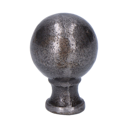 Puxador bola em ferro antigo 25mm_0