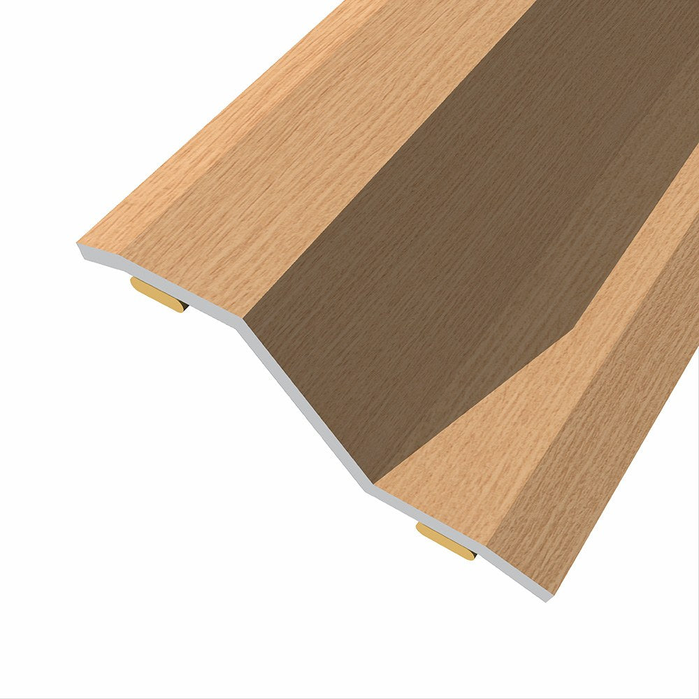 Junta de aÃ§o para desnÃ­vel 8-14 mm, adesiva, flooring, carvalho escuro, 83 x 3,6 cm_0