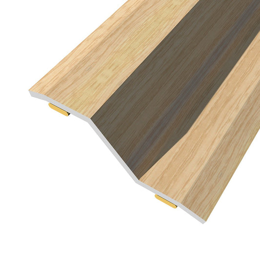 Junta de aÃ§o para desnÃ­vel 8-14 mm, adesiva, flooring, yellowstone, 83 x 3,6 cm_0