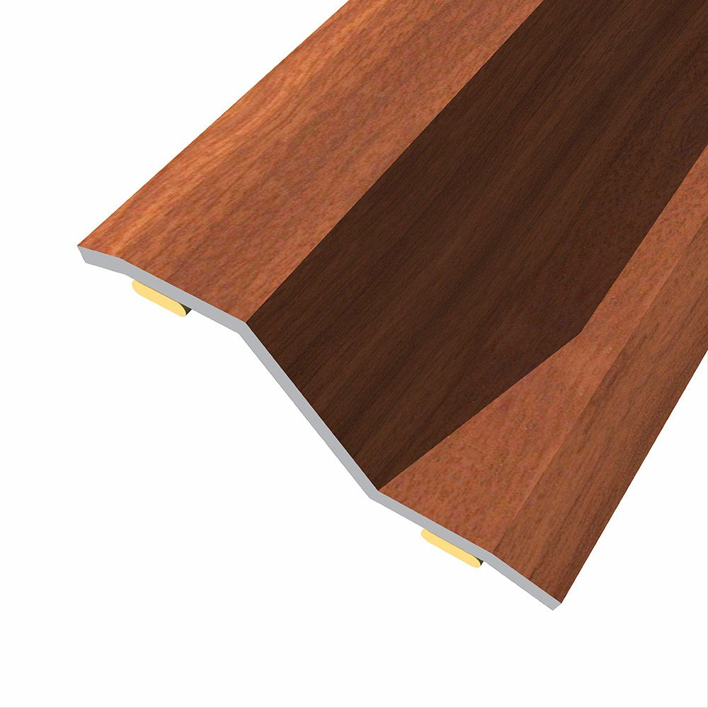 Junta de aÃ§o para desnÃ­vel 8-14 mm, adesiva, flooring, sapeli, 166 x 3,6 cm_0