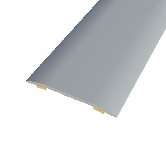 Junta de alumÃ­nio para mesmo nÃ­vel, 37 x 2,3 mm, adesiva, quick & pro, prata mate, 83 cm_0