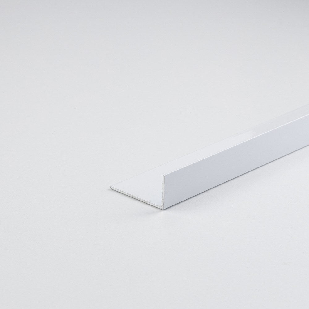 Perfil em l para montagem prÃ³pria, alumÃ­nio pintado de branco, 1000 x 30 x 15 mm_0