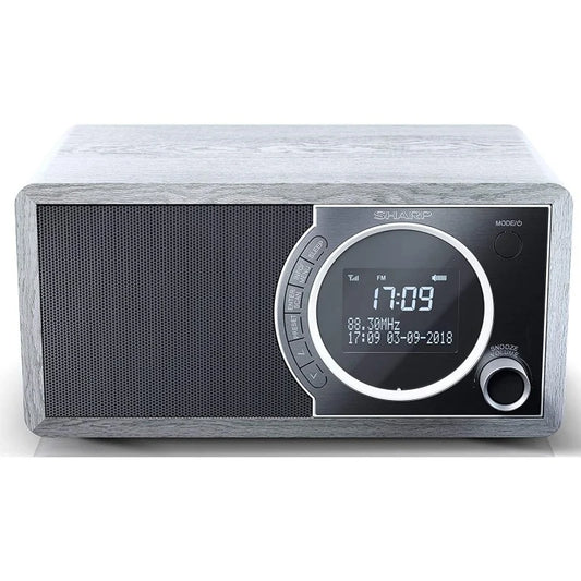 Rádio Digital Sharp DR-450 DAB+ FM Bluetooth Cinzento