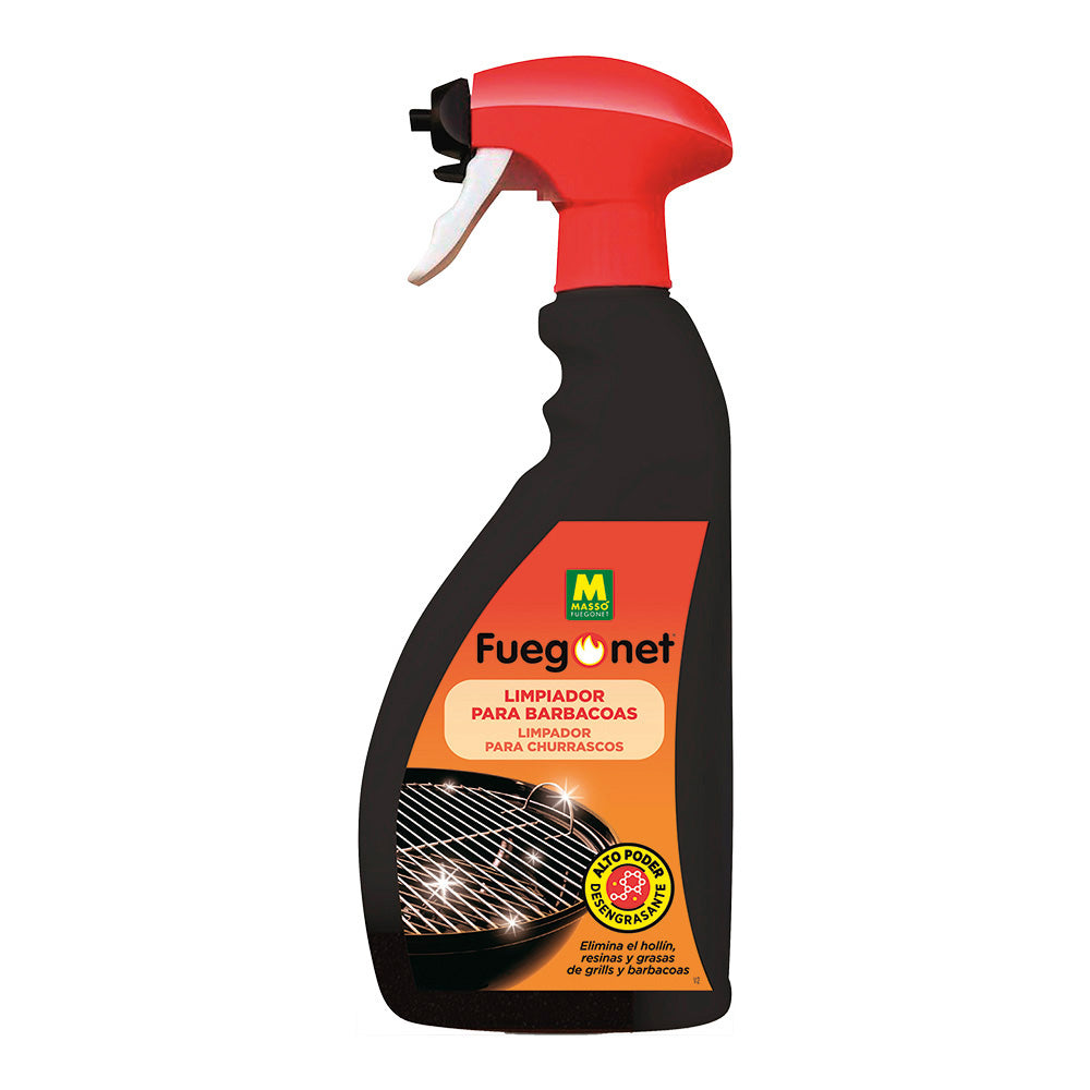 Spray de limpeza para churrasqueiras 750ml fuegonet 231097 massÃ³_0