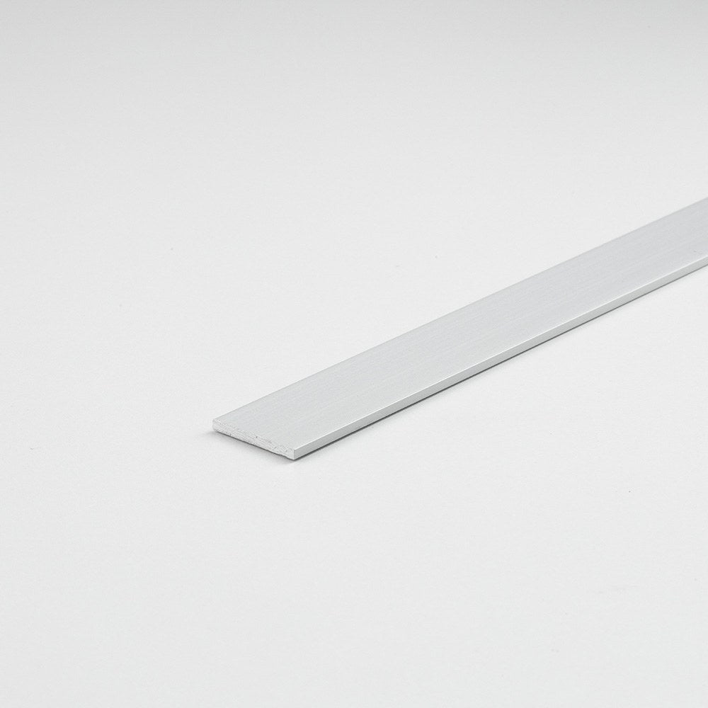 Perfil de alumÃ­nio plano para montagem diy, prata, 1000 x 30 x 2 mm_0