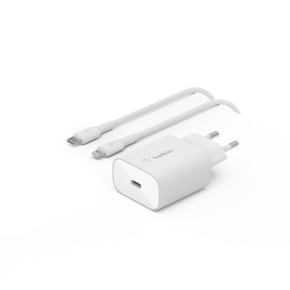 CARICABATTERIE DA MURO BOOST CHARGEÃ¢â€žÂ¢ 25W USB-C PD PPS CON CAVO USB-C/CINCLUSO - COLORE BIANCO_1