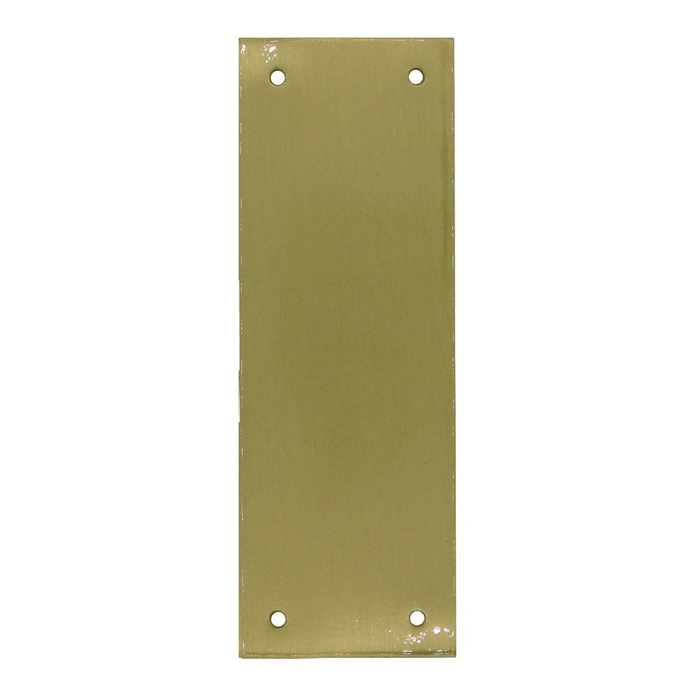 Placa cega, modelo plp12, feita de latÃ£o com acabamento acetinado, 90 x 250 mm_0
