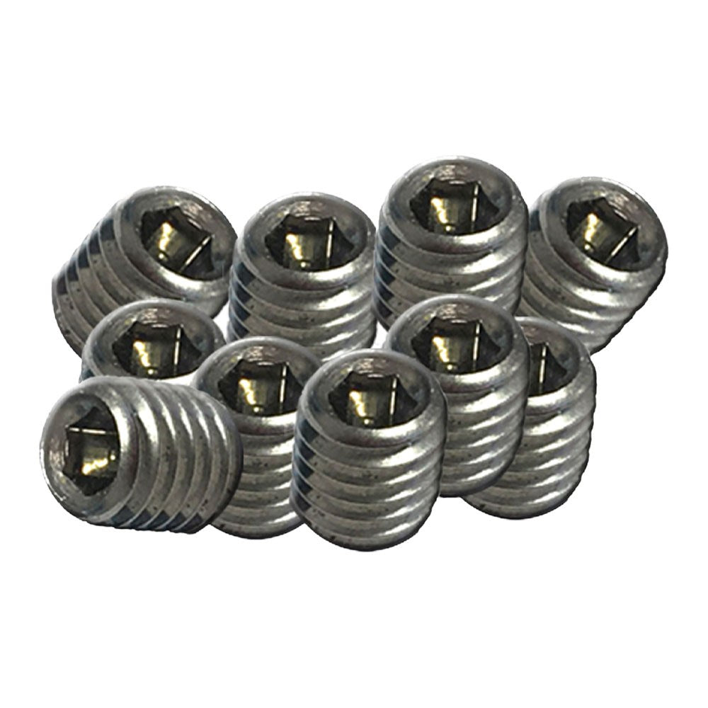 Parafuso de fixaÃ§Ã£o da alÃ§a, modelo trn04, em aÃ§o inoxidÃ¡vel com acabamento inox, m5 x 6 mm, 10 un, blister_0