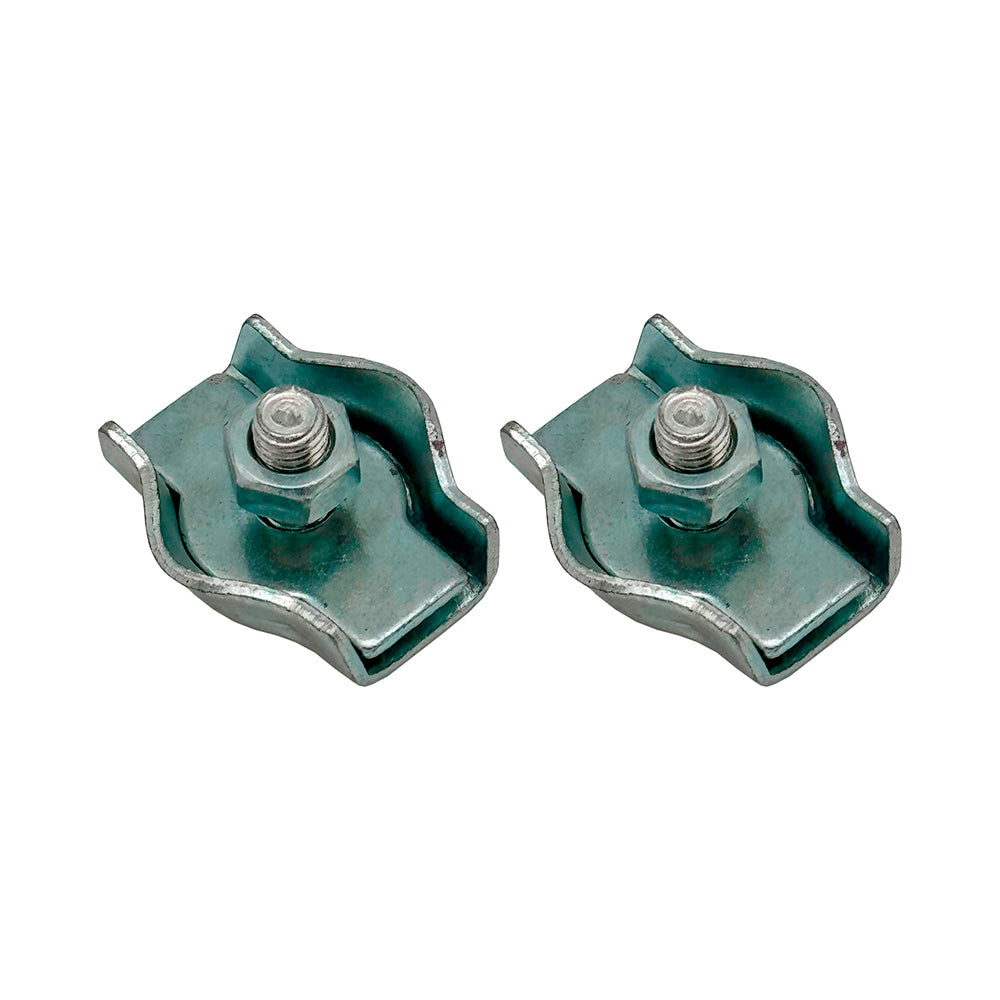 Cerra-cabos plano simples sjt03, 2 mm, galvanizado, blÃ­ster 2 unidades_0