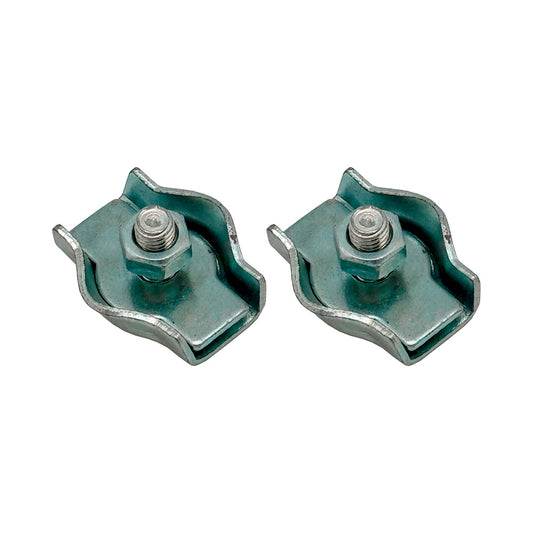 Cerra-cabos plano simples sjt03, 2 mm, galvanizado, blÃ­ster 2 unidades_0