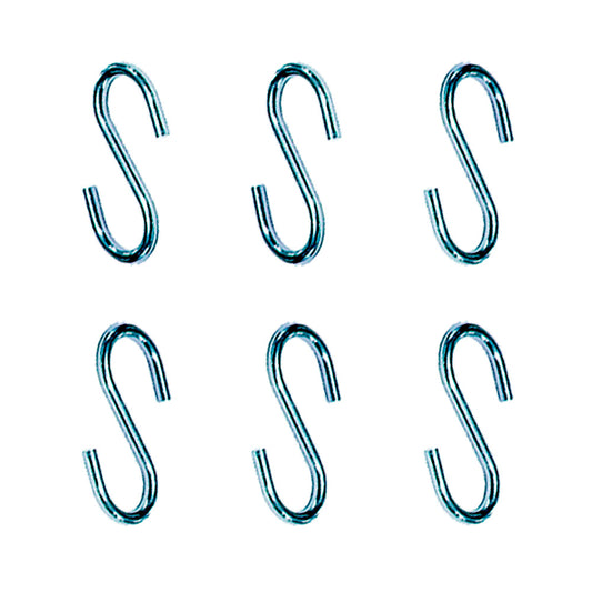 Gancho em forma de s cg23; 2,7 x 30 mm, zincado, blÃ­ster 6 unidades_0