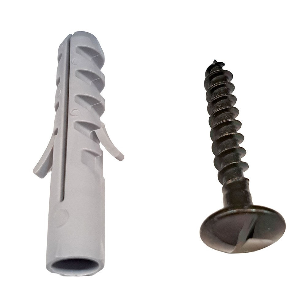 Kit de montagem para barras de seguranÃ§a, 10 parafusos de aÃ§o e 10 buchas, blister_0
