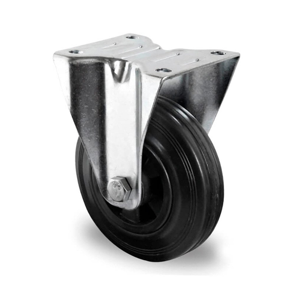 Roda para carga mÃ©dia, p4s4 r0n, com prato fixo, 105 x 80 mm, Ã¸100 mm_0