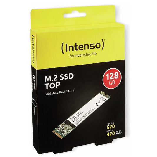 Intenso M.2 SSD TOP / 128GB SATA III / Preto_0