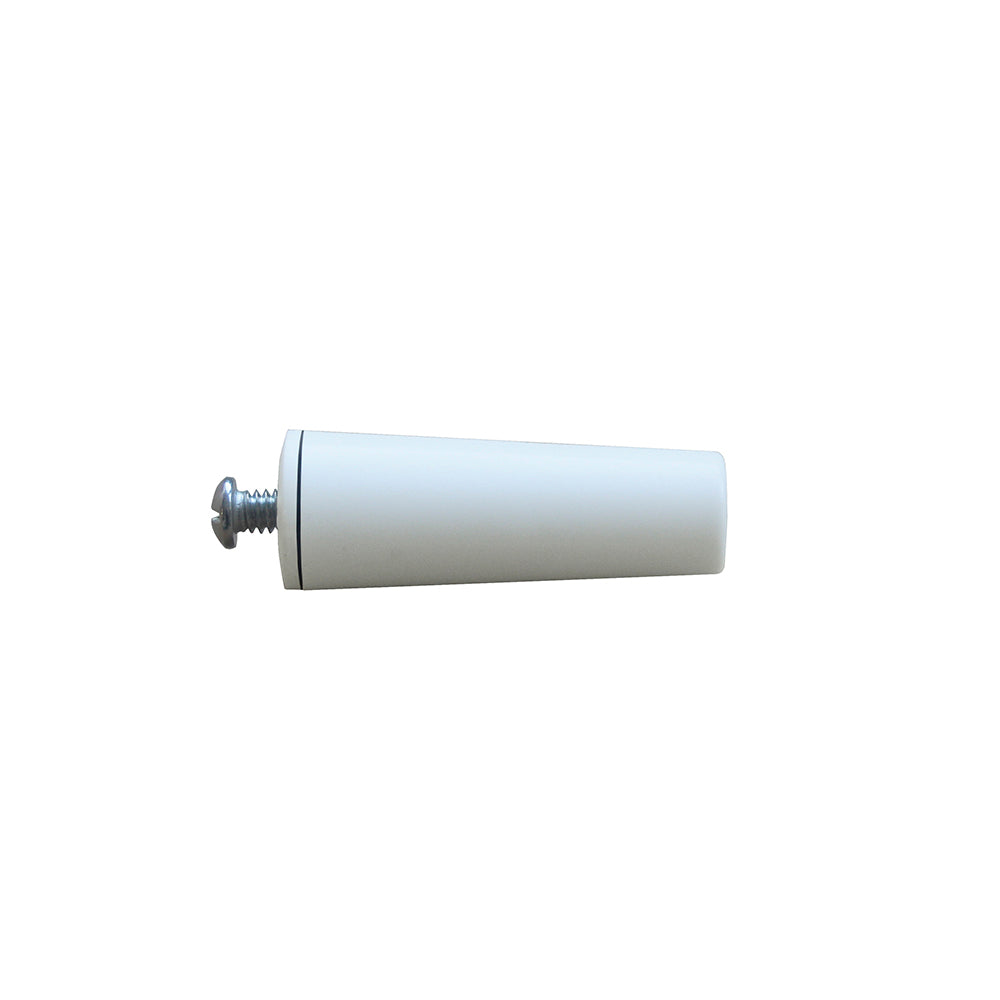 Batente conico para persiana branco 40 mm, 25 unidades_0