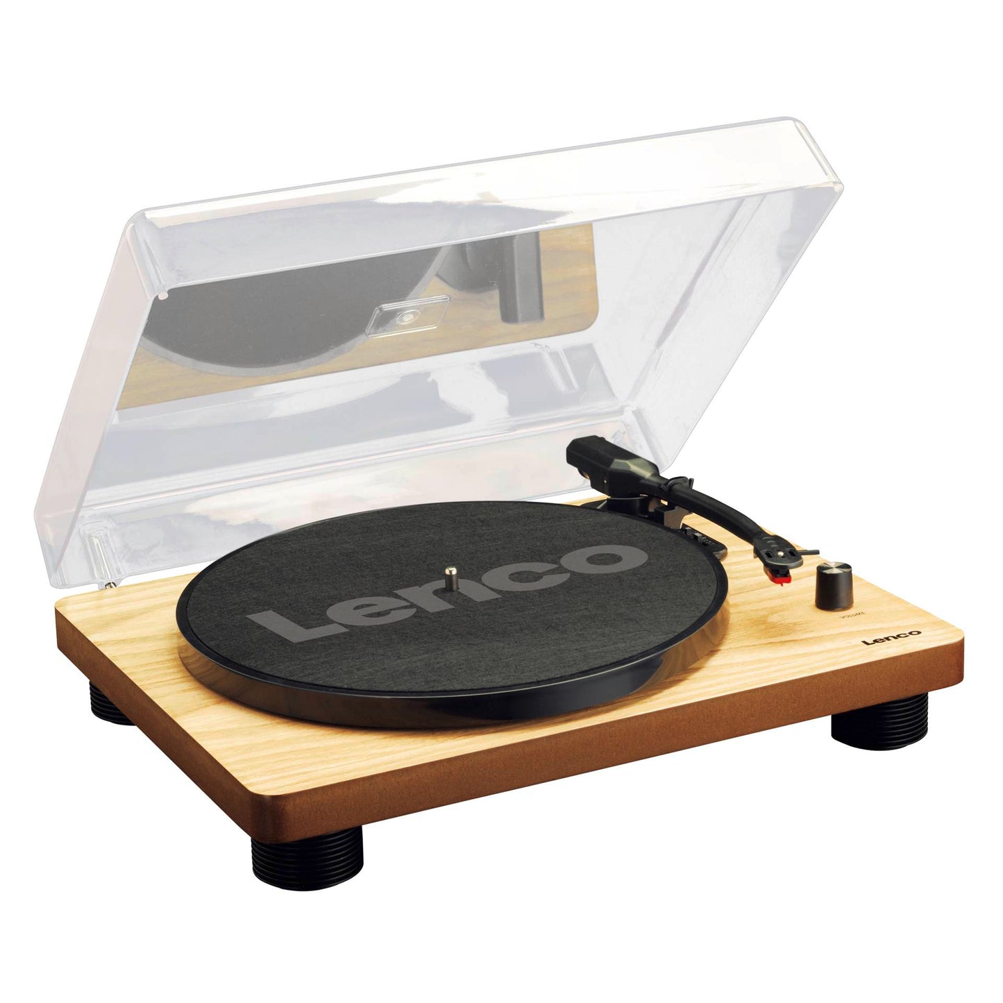Gira-Discos Lenco LS-50 com Colunas Integradas USB Castanho