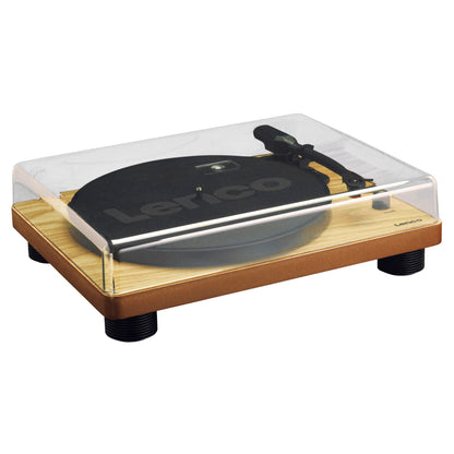 Gira-Discos Lenco LS-50 com Colunas Integradas USB Castanho