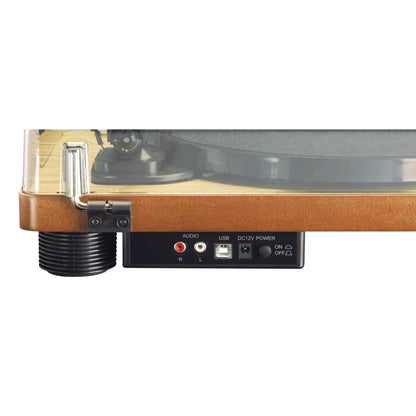 Gira-Discos Lenco LS-50 com Colunas Integradas USB Castanho