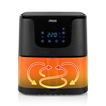 Air Fryer PRINCESS Fritadeira S/ Óleo Digital 5,2L 1700W 183014