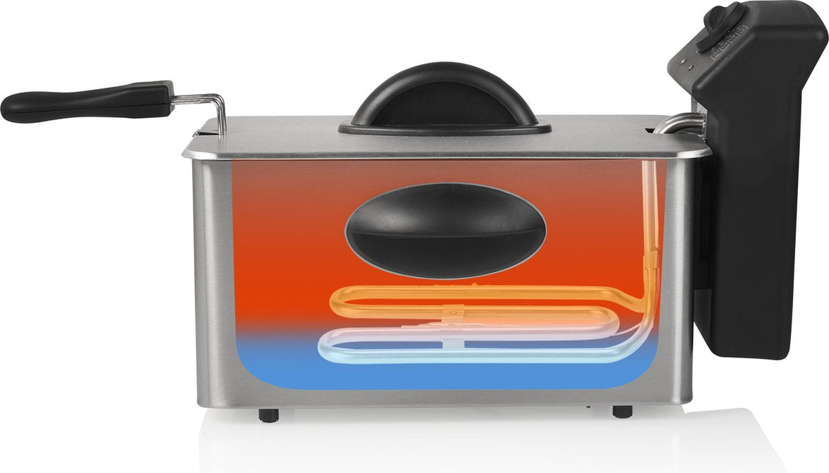 Fritadeira Princess 182642 Inox - 4L 2000W
