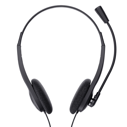 Auriculares Trust Com Microfone / Preto