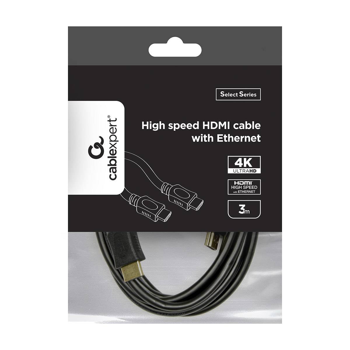 Cabo HDMI Gembird CC-HDMI4L-10 3m Tipo A Preto / Laranja