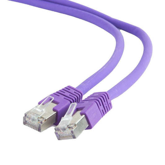 Cabo de Rede Gembird PP6A-LSZHCU-V-0.5M / Cat6a / S/FTP / 0.5m / LSZH / Roxo