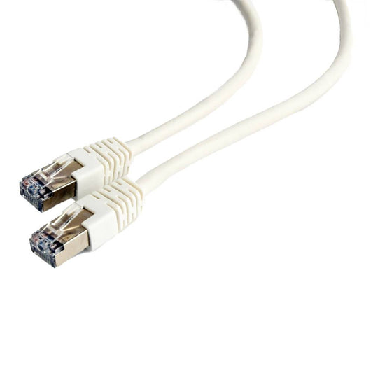Gembird Cabo de Rede PP6-0.25M/W / Cat6 / FTP / 0.25m / AWG26 / Branco