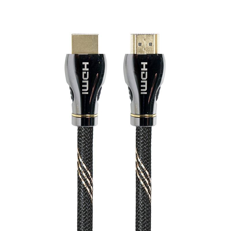 Cabo HDMI 2.1 8K 60Hz Gembird / CCBP-HDMI8K-3M Premium Series Braided com Ethernet / 3m / Preto