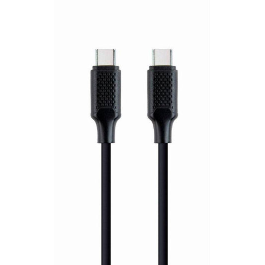 Cabo USB-C Gembird CC-USB2-CMCM100-1.5M / PD 100W / 1.5m / Preto