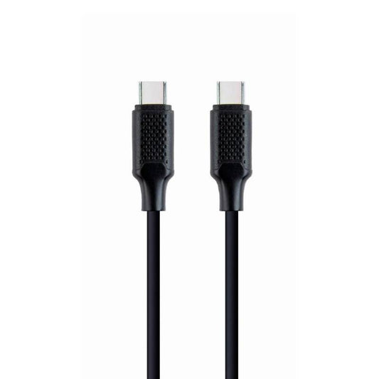 Cabo Gembird USB-C 2.0 M/M / PD 60W / 1.5m / Preto