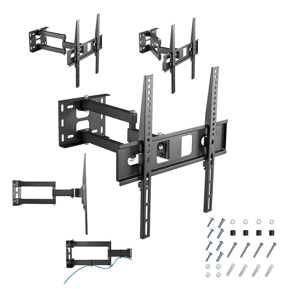 Suporte de Parede Gembird WM-55ST-03 TV Wall Mount (Full-Motion) 32" - 55" Preto