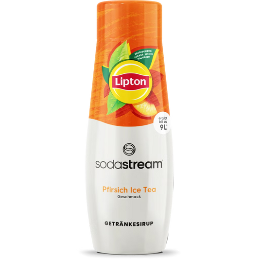 Concentrado SodaStream Ice Tea Lipton Pêssego 440 ml