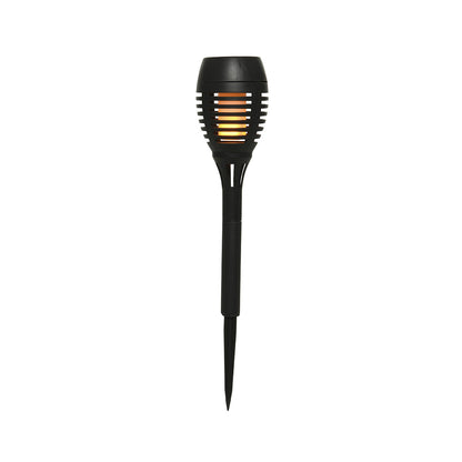 Estacas Solares Efeito de Chama Ø7,5 x 27cm Cores e modelos variados / Pack de 4 unidades