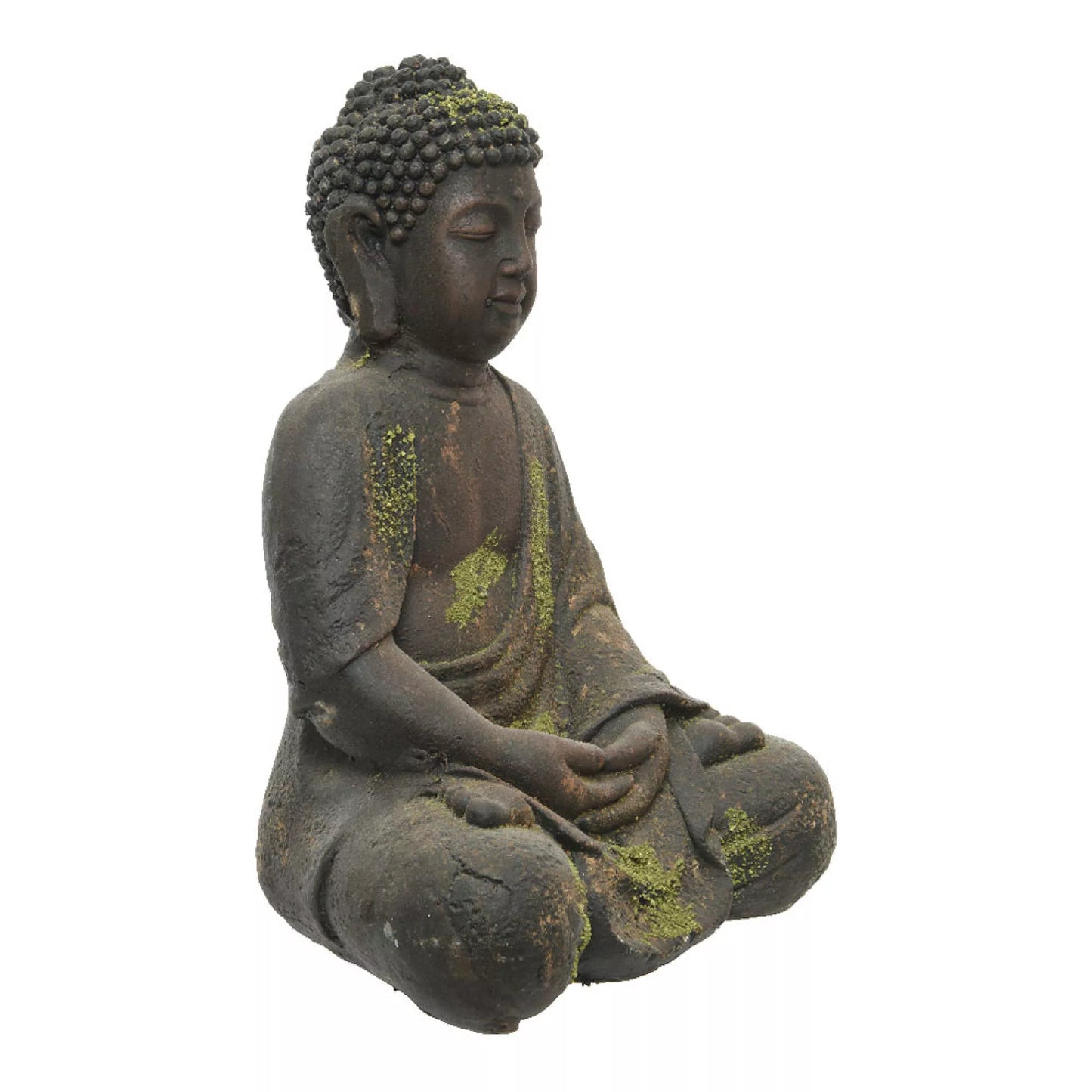 Figura Decorativa Buda Basics Pedra Cinzenta 30cm