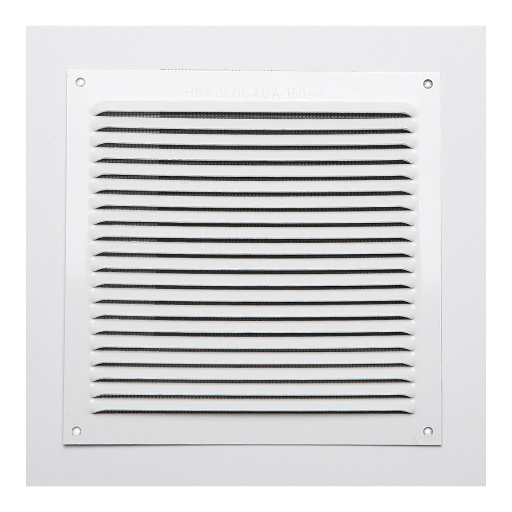 Grelhas sem laterais aluminio 0.6 lacado branco 170x170mm_0