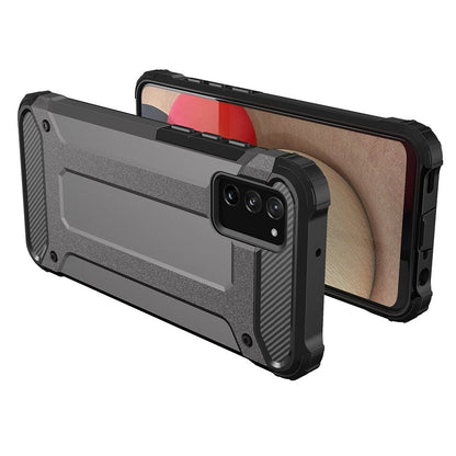 Hybrid Armor Case Tough Rugged Cover for Samsung Galaxy A03s black_2