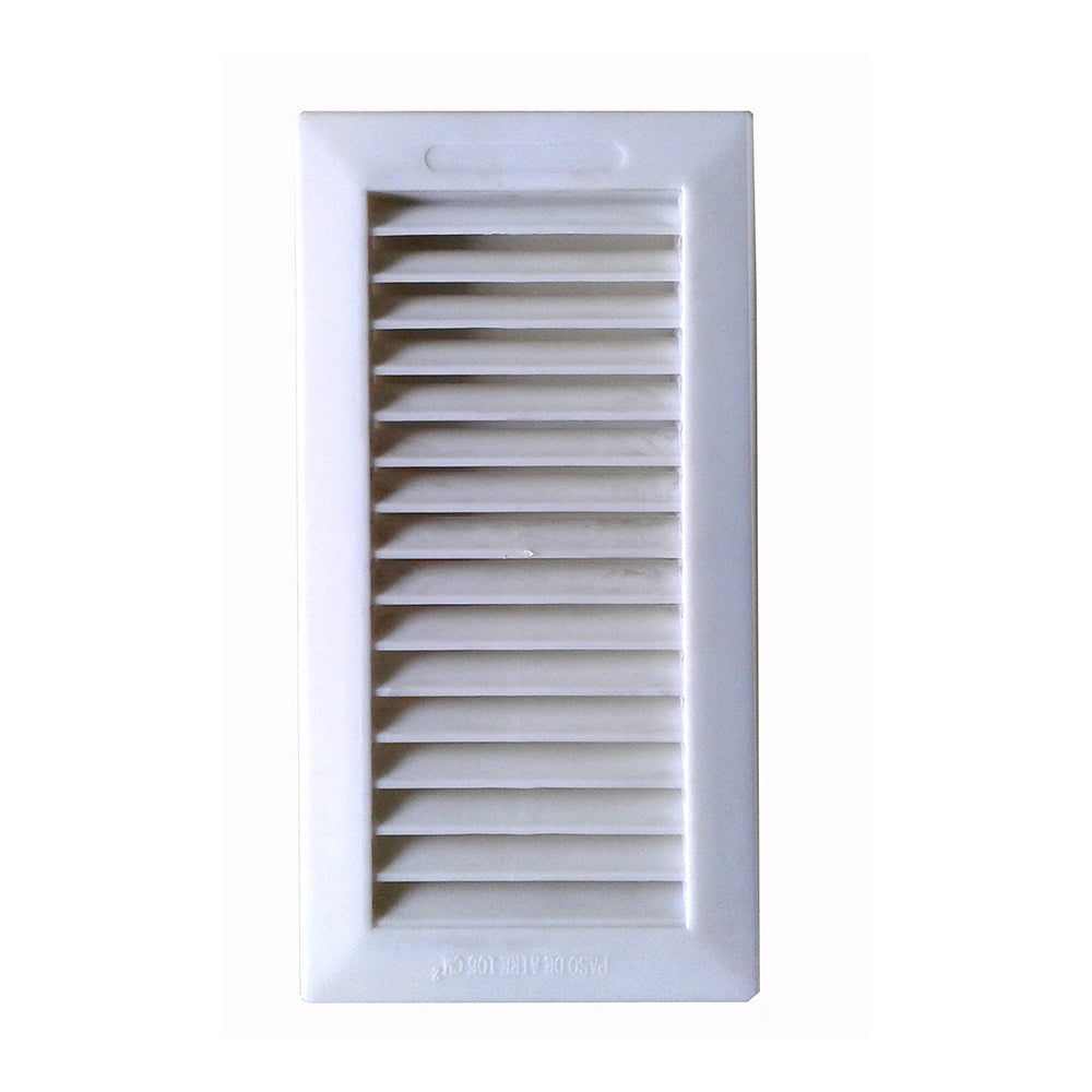 Grelha encastravel com janela 13.3x26cm+ laterais abs branco (g)_0